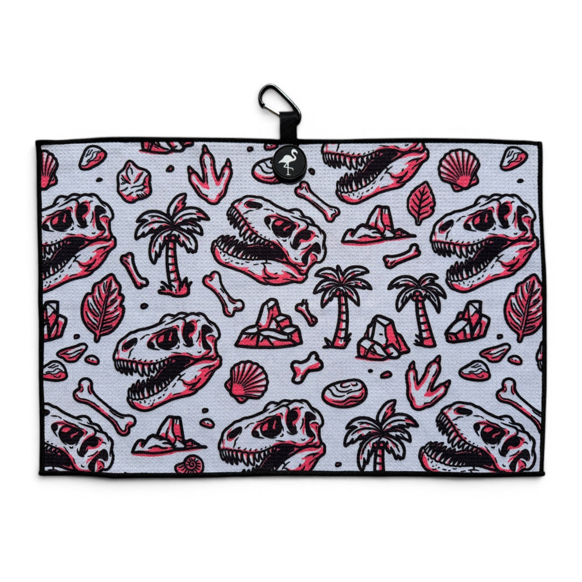 Logie Joe’s Fossil Magnetic Golf Towel — 24 × 16 in